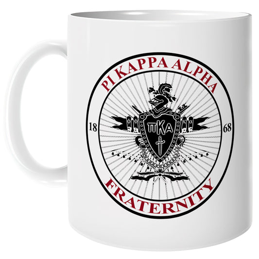 Pi Kappa Alpha Seal Mug