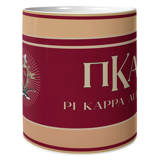 Pi Kappa Alpha Mug (Crest and Pi Kappa Alpha)