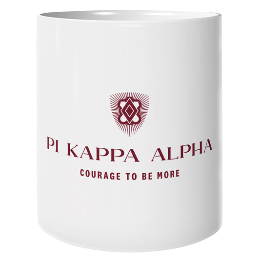 Pi Kappa Alpha "COURAGE TO BE MORE" Mug v2